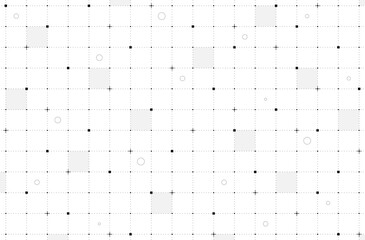 Leinwandbilder - VR HUD futuristic interface grid. Digital UI screen mesh. GUI hi tech visor backdrop design template. Spaceship head up display black lines and particles on white background. FUI Sci Fi dashboard. Eps