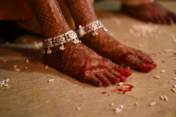 Indian Bride Mehndi/Heena Design 