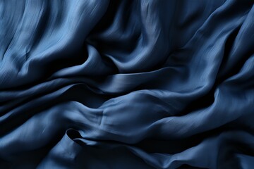 Aufkleber - Close Up Shot of Blue denim  Fabric