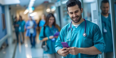 peer to peer healthcare professional support app facilitates and wellbeing in the medical industry