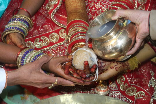 Kanya Daan - A process of ceremonial handing over their daughter by parents to her in-laws - Kanyadaan A Hindu Wedding Ritual