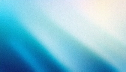 Poster - High-quality image featuring a grainy texture with a soft blue gradient