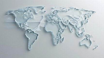 Wall Mural -  world map