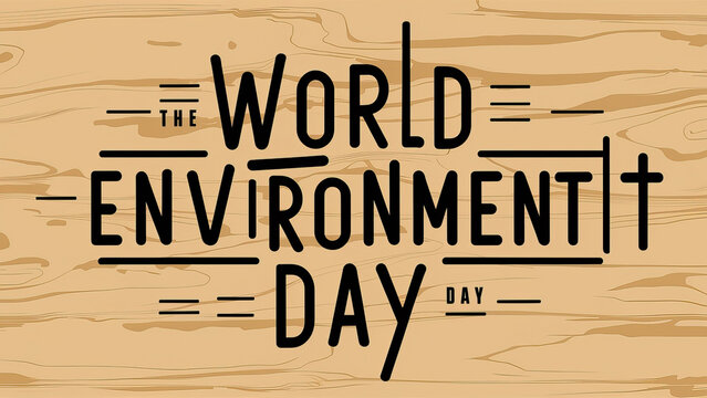 World Environment Day, Environment Day, Green Nature Background. World Environment Day Poster. Concept of The. Environment World Earth Day Banner. Vector Illustration Design. Environment day text.