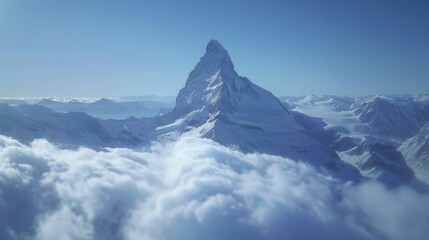 Wall Mural - Matterhorn: Alpine Beauty