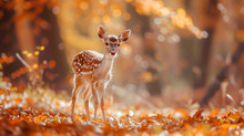 Autumn Deer Free Stock Photo - Public Domain Pictures