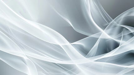 Wall Mural - Abstract Light Gray Wave Background