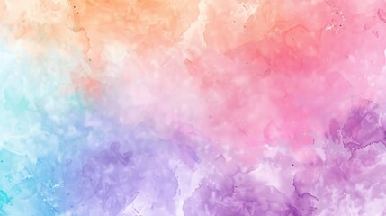 Aufkleber - Watercolor pastel background