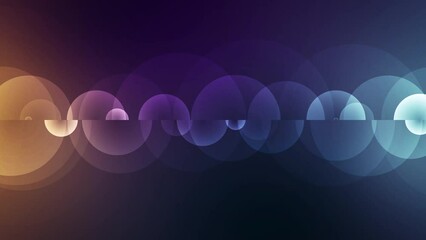 Poster - Abstract digital sound wave for concept of music, party, technology, modern. Creative design sound wave pattern element background. Seamless Loop. 