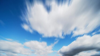 Wall Mural - cumulus air front time lapse