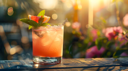 Party celebration in summer for drink, cocktail, mocktail, girl, beach, summer, daylight, lemon, peach, orange, lemonade, peach, coke, lavendar	