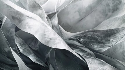 Poster - Black and white photo of a plant, suitable for various design projects