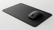 Modern Computer Mouse Pad on White Background Generative AI