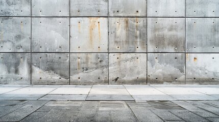 Canvas Print - A man standing on a street corner with his hands in the air, AI