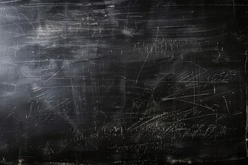 Poster - A blackboard with chalk writing, perfect for educational concepts and presentations