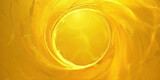 Fototapeta  - Enthusiasm (Bright Yellow): A large, open circle symbolizing energy and passion