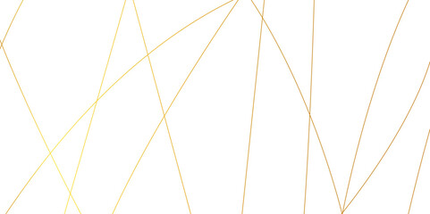 Abstract white background with golden and orange lines .golden geometric random chaotic creative lines background backdrop .luxury modern technology concept diagonal line .