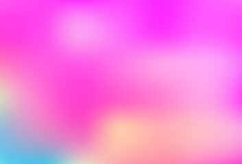 Poster - Light Pink vector blurred shine abstract pattern.