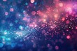 dazzling particles and glowing lights create an enchanting energetic atmosphere perfect for celebrations and special events abstract background