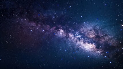 an awe-inspiring image displaying the dense core of the milky way, capturing its vibrant colors and 
