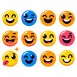 © CC0hort - Expressive Smiley Emoji Vector Design Elements: Brighten Your Projects with Joyful Graphics
