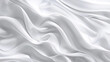 Frostbite white sinuous waves abstract, vividly isolated on a white background, high-resolution quality.