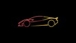 Symbol of Speed: A Sleek Automotive Logo
