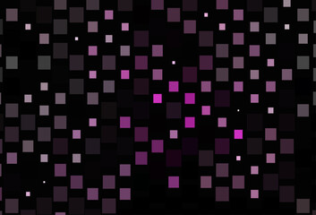 Sticker - Dark Purple vector backdrop with lines, rectangles.