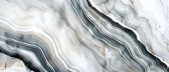 Poster - Abstract marble stone texture background with smooth wavy lines, elegant and modern design. 