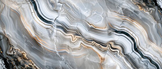 Poster - Abstract marble stone texture background with smooth wavy lines, elegant and modern design. 