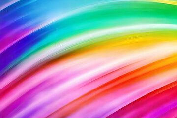 Wall Mural - abstract multi colored motion blur background