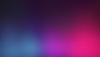 Wall Mural - Blurred color gradient purple pink blue grainy color gradient background dark abstract backdrop banner poster card wallpaper website header design with health care power energy
