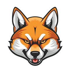 Poster - Shiba inu dog mascot logo