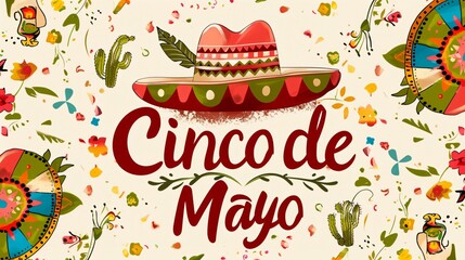 Poster - Cinco de mayo day illustration