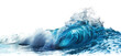 © starlineart - aqua sea water surfing wave on transparent background