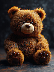 Poster - brown teddy bear