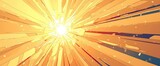Fototapeta  - Abstract representation of sun rays emanating outward , Anime Background Images