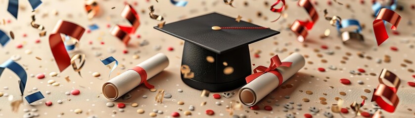 graduation 2022 greeting vector design congrats graduates text with 3d mortarboard cap