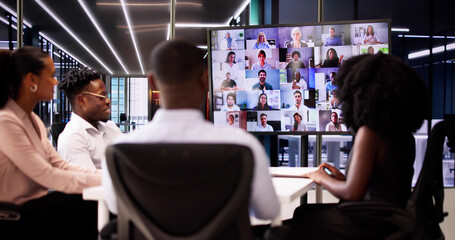 Poster - Business Video Conference Online Meeting