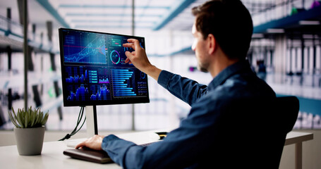 Poster - KPI Business Analytics Data Dashboard