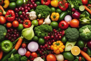 'various fresh vegetables vegetable food top white view background healthy eating isolated ingredien
