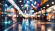 Blur store with bokeh background, business background hyper realistic 