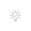 © sljubisa - Light bulb with check mark icon isolated on white background