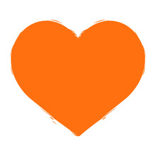 ORENGE♡love 🧡 Orange Heart on Facebook 14.0