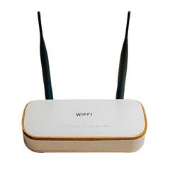 wireless router isolated