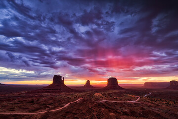 Wall Mural - monument valley