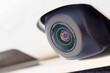 car rear view camera close up for parking assistance