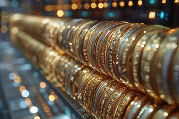 Aufkleber - a virtual currency stored in digital wallets, accessible through private keys and cryptographic secu
