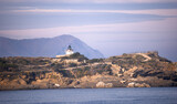 Fototapeta  - S'Arenella Lighthouse in Catalonia