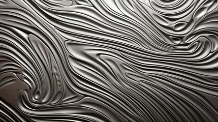 Wall Mural - metallic silver texture background